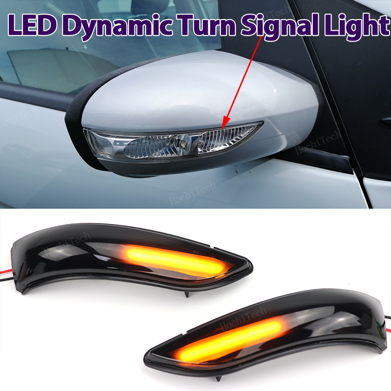2x ダイナミックサイドミラーウインカーライト LED ターンシグナルランプメルセデスベンツ AB クラス W169 W245 2004-08