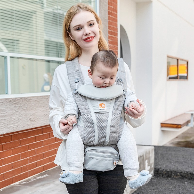 Egobaby ベビーキャリア人間工学に基づいたカンガルー幼児子供スリング背面前面バックパックラップベビーバッグ 0-36 ヶ月