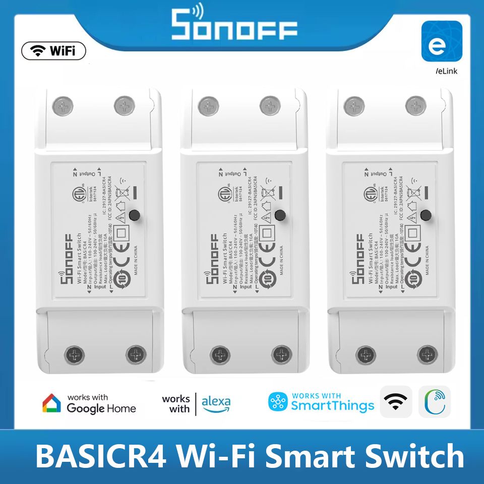 SONOFF ベーシック R4 Wifi スマート スイッチ ワイヤレス インタラプタ スマート タイマー DIY スイッチ マジック スイッチ モード eWelink 経由 Alexa Google ホーム