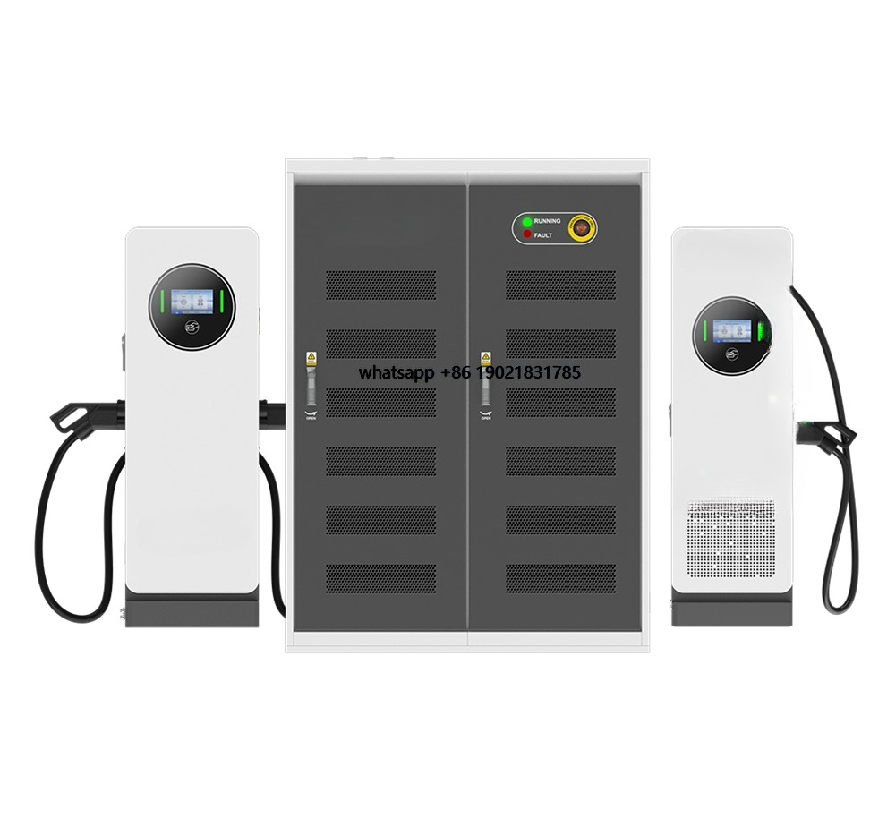 EV車両バス基地およびトラック充電ソリューション用の400kWスプリットDC急速充電ステーション