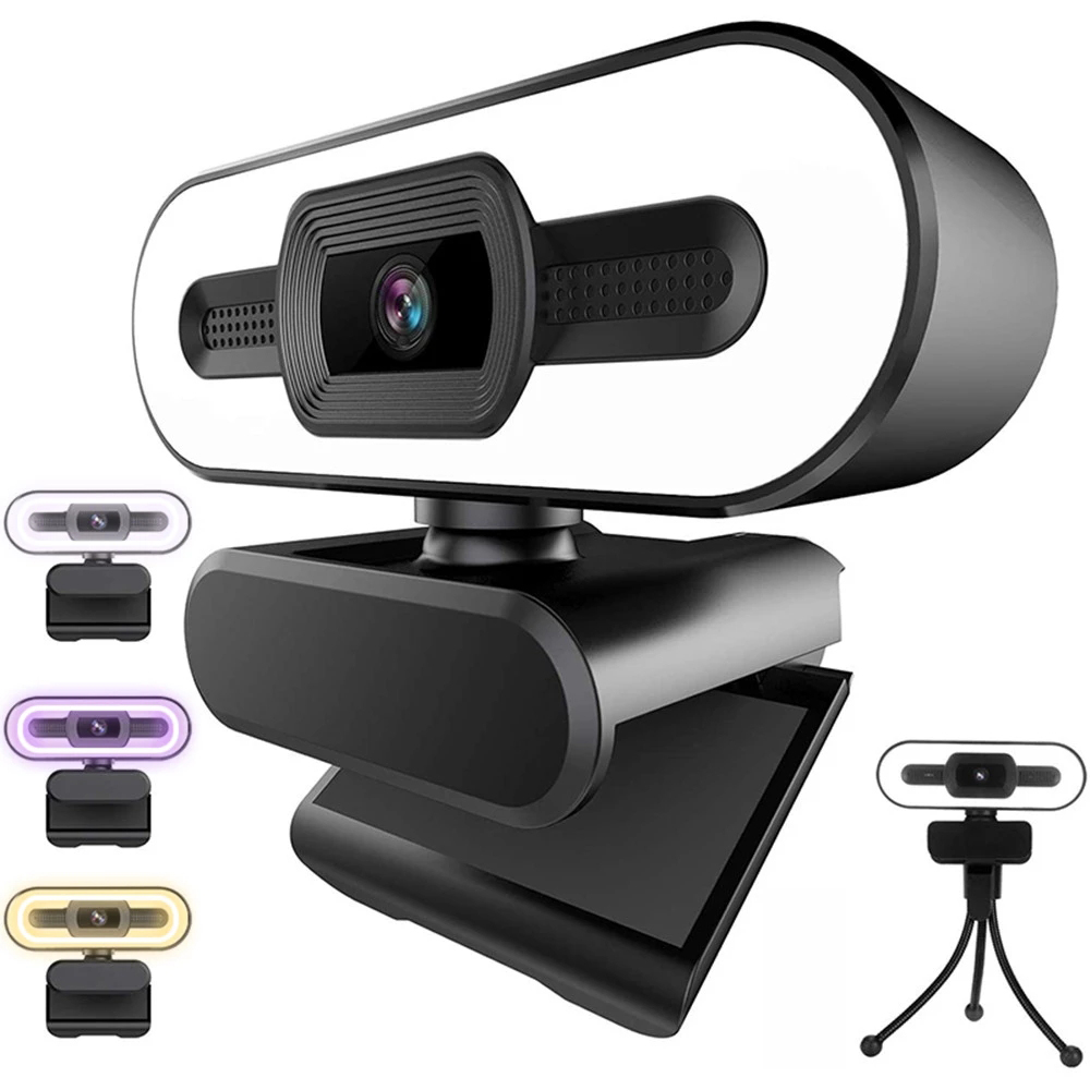 1080P 2K ウェブカメラ FHD ウェブカメラ 学習 チャット 仕事 PC ノートパソコン デスクトップ USB マイク付き YouTube フェイス TikTok ライブ用ウェブカメラ