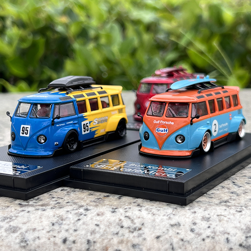 新入荷 BSC 1/64 ダイキャストモデルカー T1 コンビ LBWK 塗装