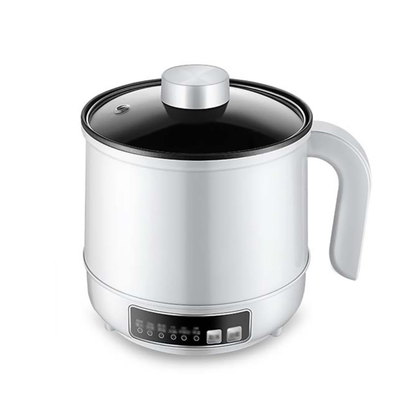 Aoresac 電気ポット 1.7L ノンスティックラーメン調理器自動断熱/タイミング調理パスタ/麺/ステーキ/卵