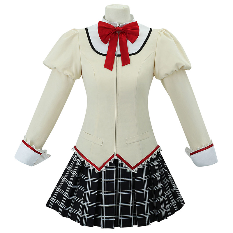 鹿目まどか暁美ほむら美樹さやか佐倉杏子巴コスプレ魔法少女まどか☆マギカ衣装学校制服衣装
