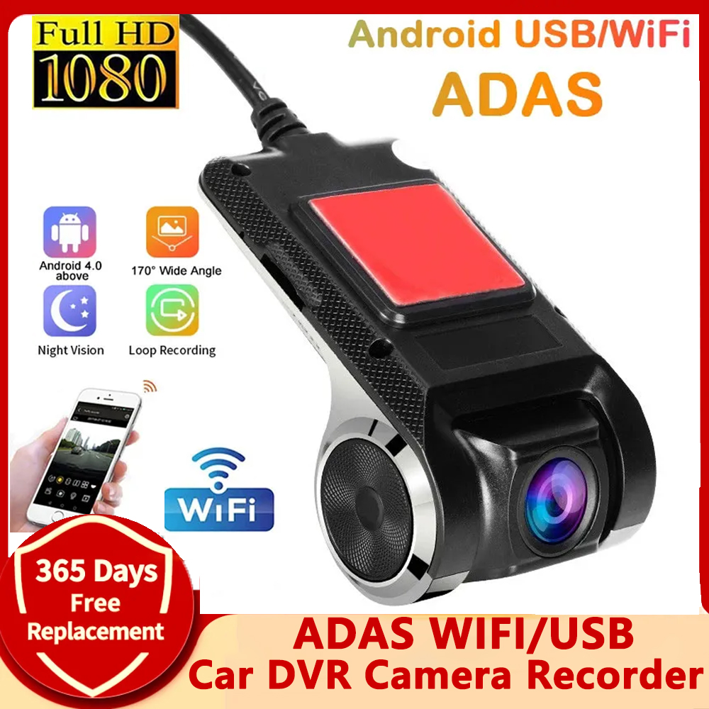 車 DVR カメラレコーダー HD ミニカメラ WIFI USB ダッシュカム 車 DVD Android プレーヤー ADAS 1080P ナイトバージョン 4k ダッシュカム