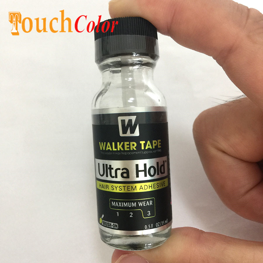 男性ヘアシステム接着剤男性かつら接着剤かつら液体接着剤レースウィッグウルトラホールドフル Pu ベース毛のり男性の毛細管プロテーゼ