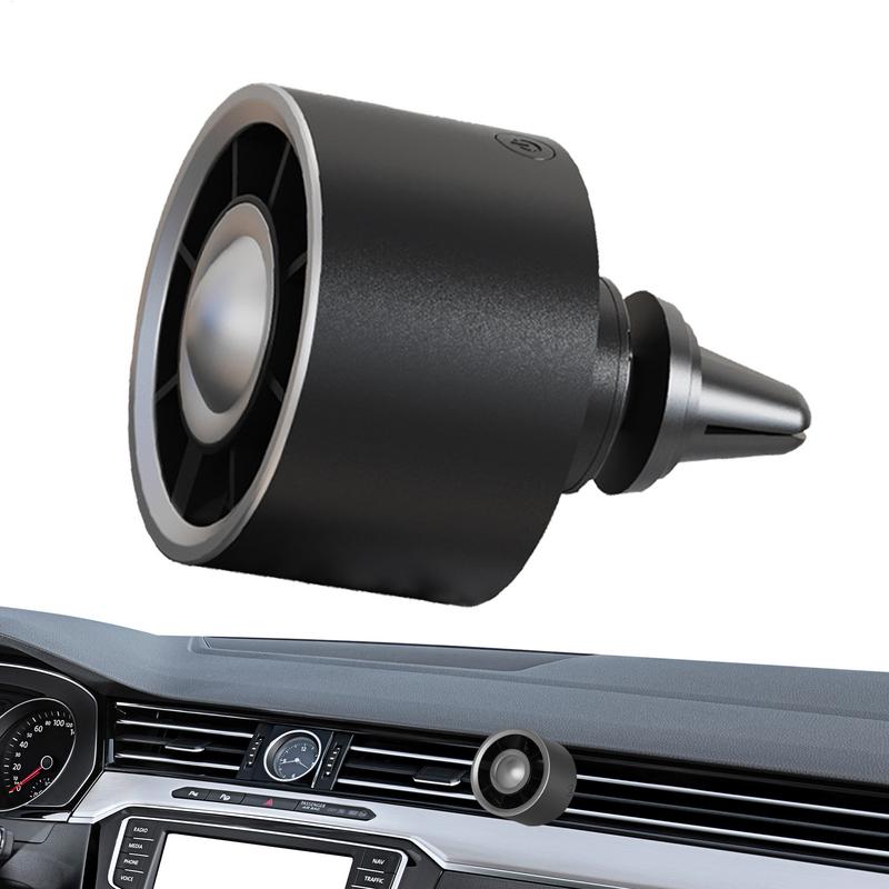 ミニ車のベント冷却ファンアンビエント照明付き USB 自動空気出口クリップファン 3 レベル調整可能な自動空気循環ファン