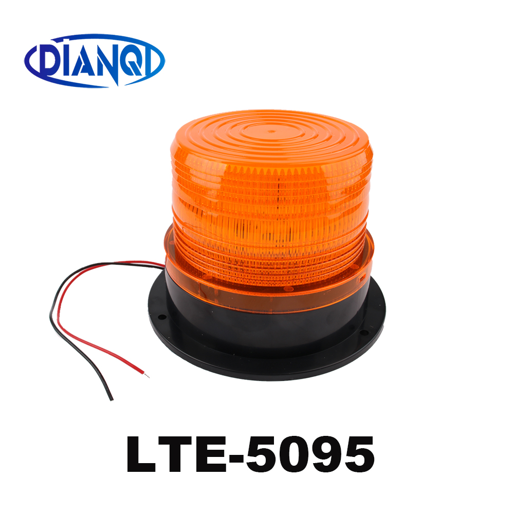 スクールバス警告灯フォーリフト信号灯建設車両輝度 Led 点滅ランプブザーなし LTE-5095