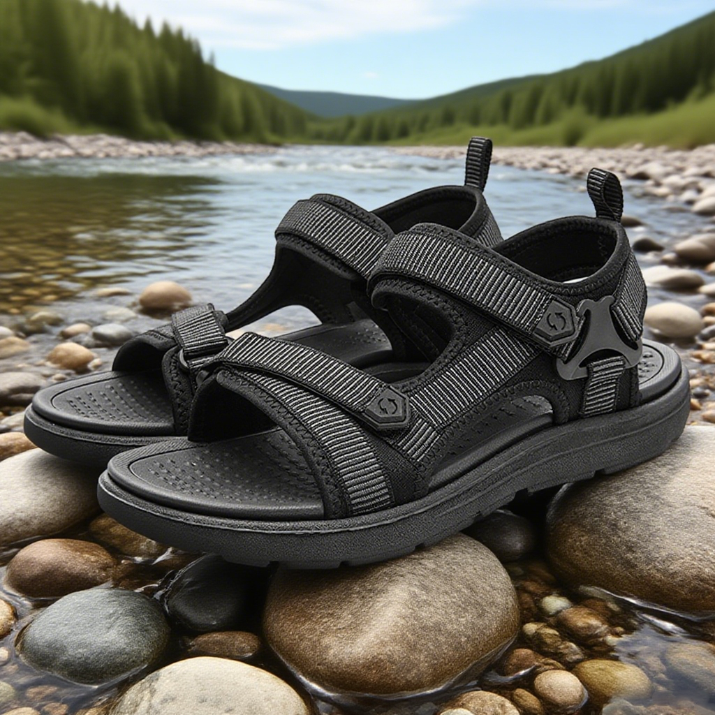 快適なメンズサンダル夏軽量カジュアルアウトドアビーチホリデースリッパファッション通気性の靴 Size40-45