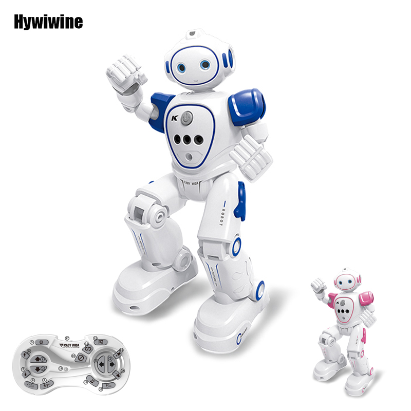 ロボット Rc Emo Samrt インテリジェント 2.4 グラム赤外線センサーワイヤレスダンス音楽ロボリモコンプログラミングロボットのおもちゃ女の子のため