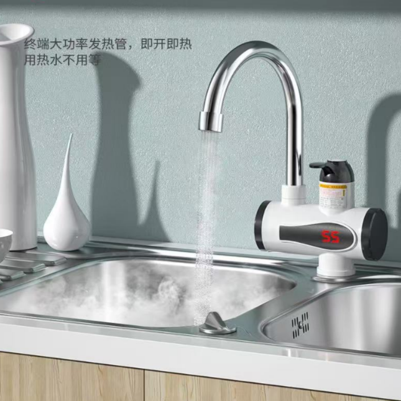 高速熱 3000 ワットインスタント電気温水タップ家庭用キッチンタンクレス給湯器デュアル冷暖房蛇口