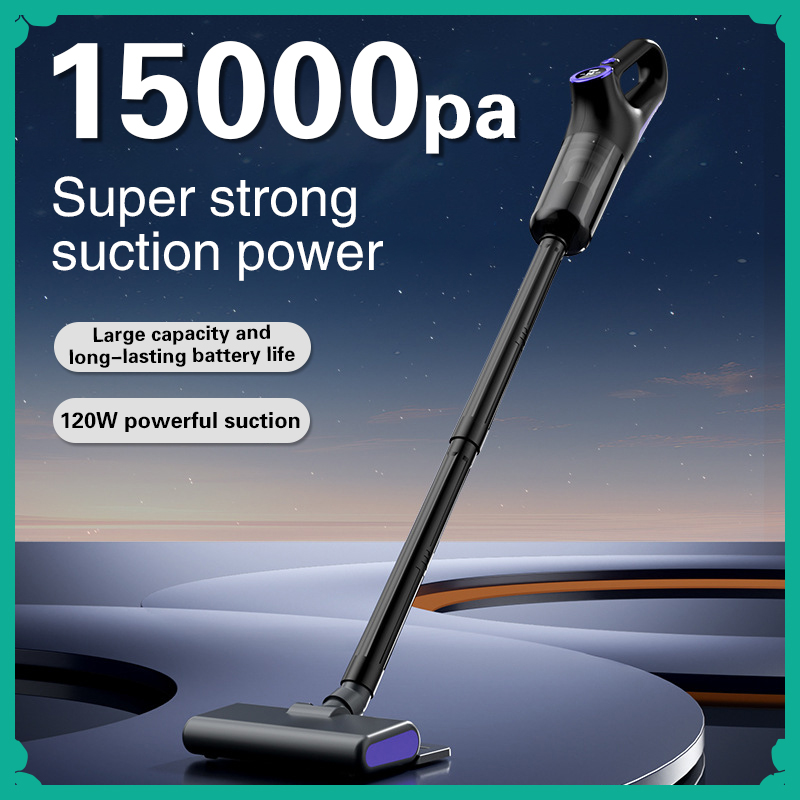 コードレス掃除機 15000PA 洗浄機高吸引力 USB 充電式コードレス家庭用ポータブル掃除機