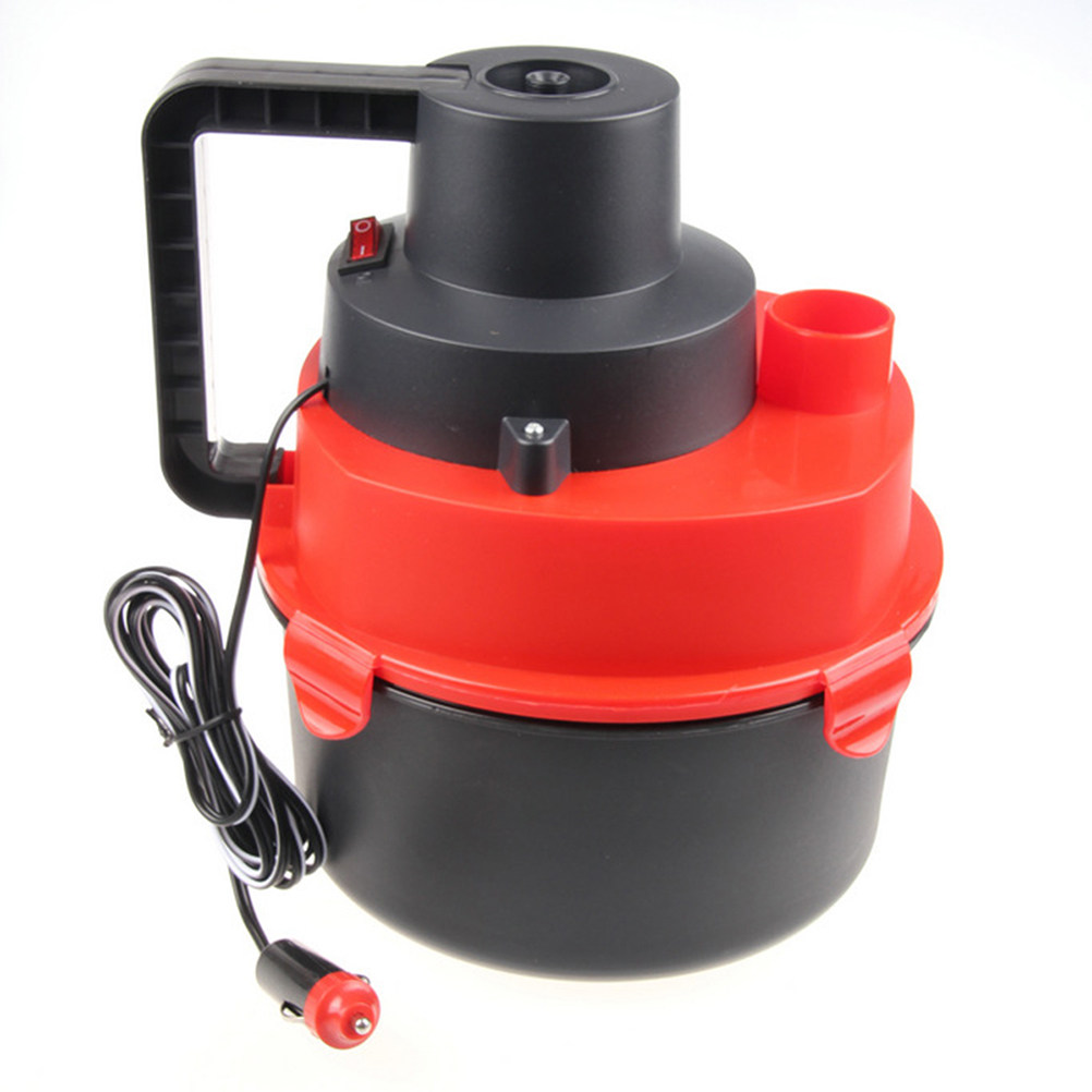 車の掃除機 12V ポータブルハイパワーハンドヘルド乾湿両用掃除機懐中電灯内蔵コンパクトカーオートダスター強力