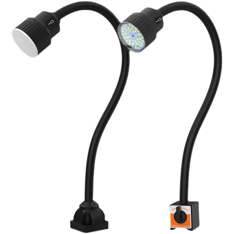 5 ワット/10 ワット/12 ワット Led 工作機械ワークライト強力な磁気柔軟なグースネック機械機器クリップ旋盤作業テーブルランプ 24/220 V