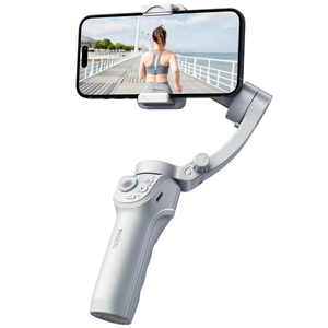 SF18 スマートフォン用ユニバーサルジョイントスタビライザー 360度AI自動顔追跡ハンドヘルドBTセルフィースティック三脚スマホホルダー