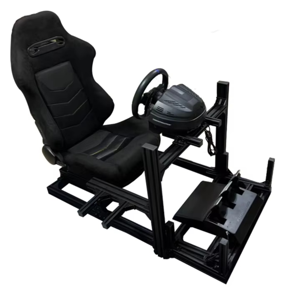 快適でクールなゲーミングシート運転仮想ビデオゲーム機器ヨーロッパ人気のシムレーシングコックピットエミュレータキット