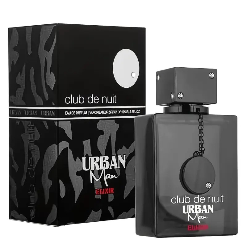 Armaf Club De Nuit Urban Man Elixir サフラン オードトワレ スプレー、3.6 オンス