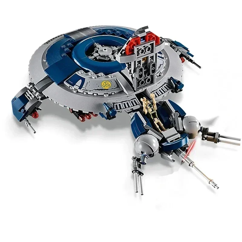 ホットドロイドガンシップビルディングブロックモデルレンガ宇宙戦闘戦闘機飾りおもちゃ誕生日プレゼント