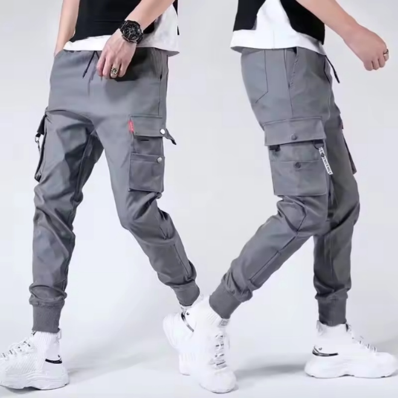 2026 新しいメンズワークパンツ、タクティカルパンツ、作業服、マルチポケットカジュアルトレーニングパンツ、ジョギングやハイキングカジュアルパンツ