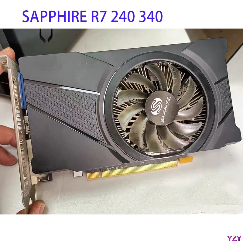 SAPPHIRE R7 Graphics Card For AMD Radeon 240 2GB Video Screen Cards GPU R7 Desktop PC Computer Gaming HDMI DVI 340 6670 amd gpu