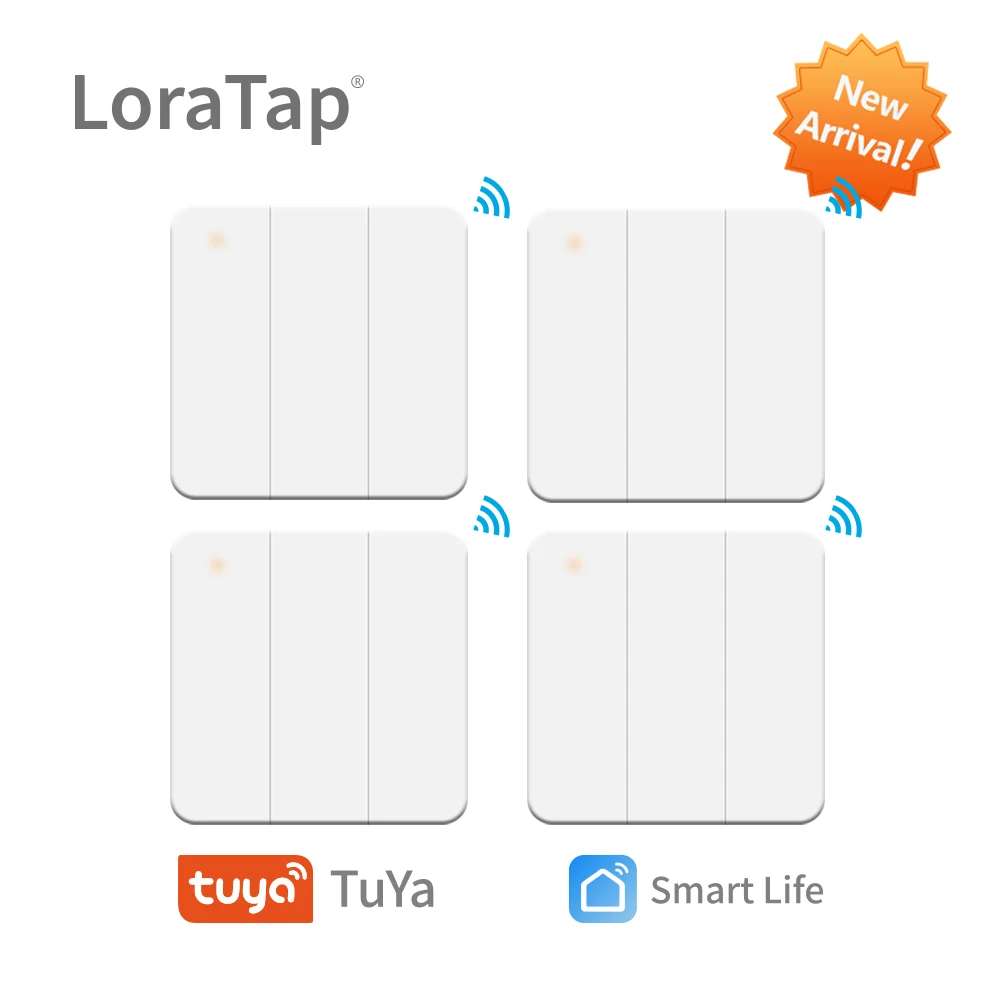 Tuya Smart Life ZigBee スマート ホーム ワイヤレス スイッチ 3 ギャング リモート Tuya Zigbee ハブが必要 ホーム デバイスの制御に制限なし