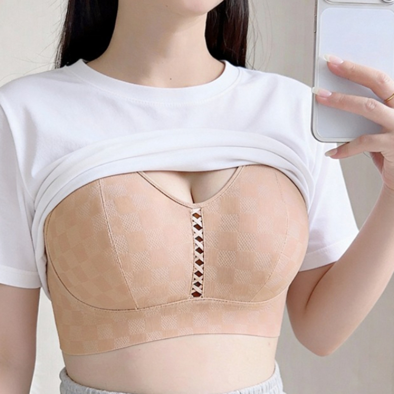 夏クールメッシュ巨乳ブラジャー C-G カップスリム 3D 通気性不可視超薄型 0.1 センチメートル安定した耐衝撃性生地の下着