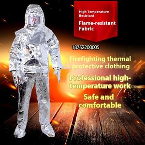 CCS認証取得済み耐火1000度スーツ、水陸両用断熱アルミホイルスーツ