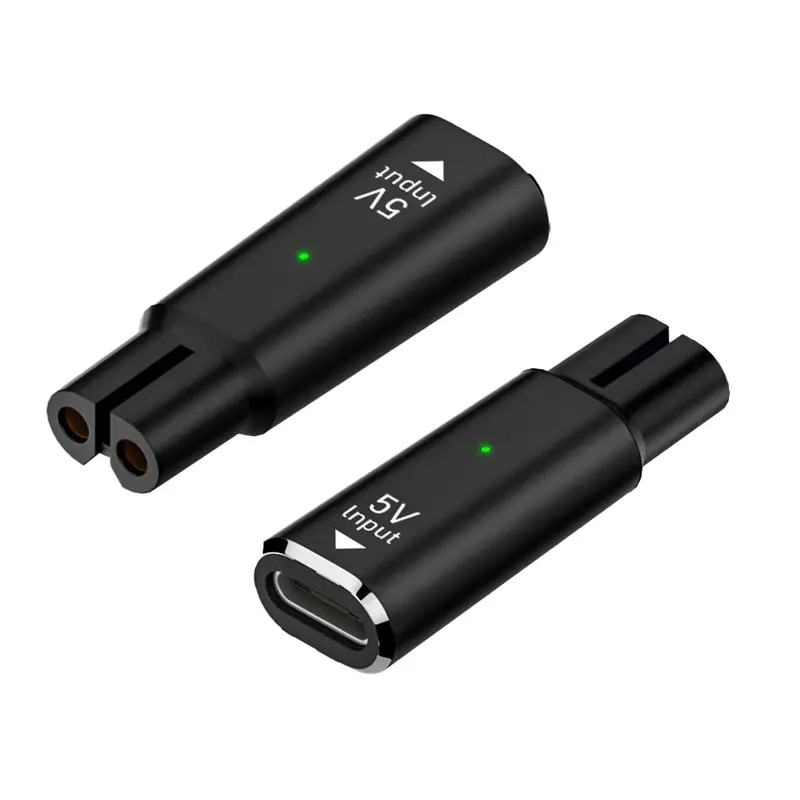 5V Type-C シェーバーアダプター充電器コンバータ Philips One Blade QP2724 QP2834 QP4530 QP1924 ポータブル Type-C シェーバーと互換性があります