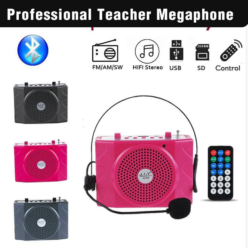 ポータブルデジタル有線音声アンプ MP3 プレーヤースピーカー教育プロモーターツアーガイド保持ミニサウンド屋外ラウドスピーカー