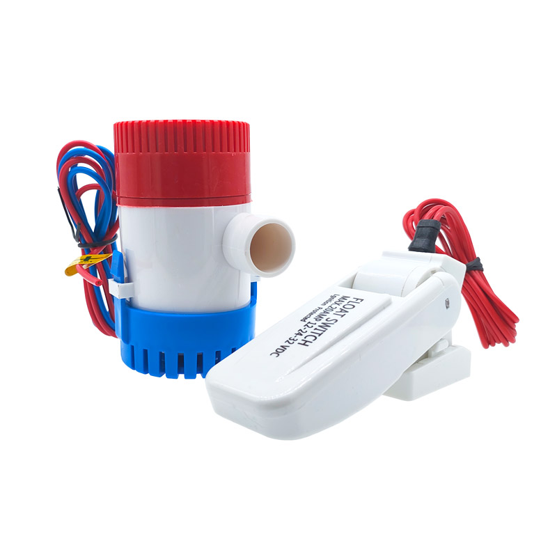 1 個 12V 24V 1100gph 750gph ビルジポンプ フロートスイッチウォーターポンプ ボート水上飛行機モーターホームハウスボートビルジポンプで使用