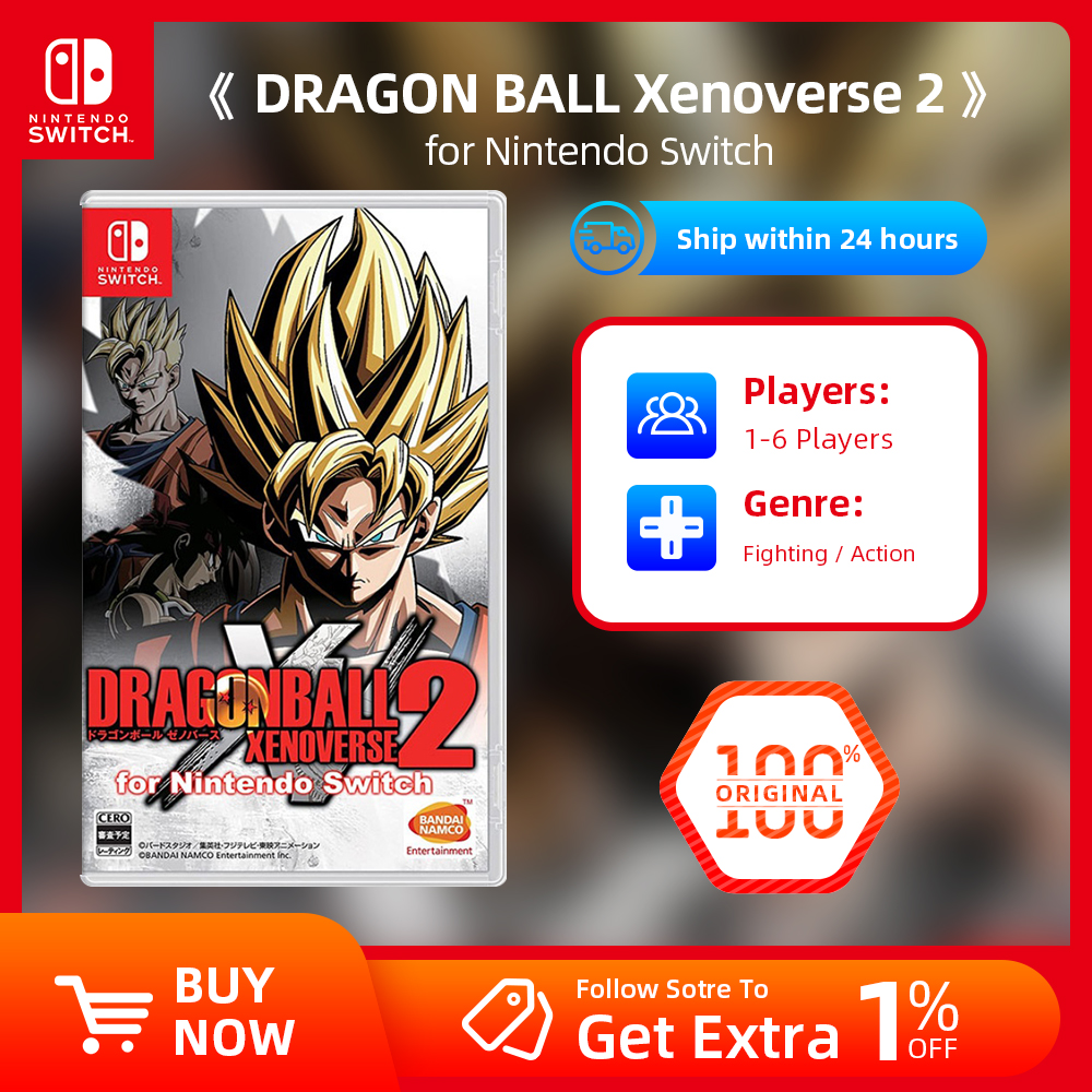Nintendo Switch ゲーム - ドラゴンボール ゼノバース 2 - Nintendo Switch OLED Lite 用ゲーム物理カートリッジ