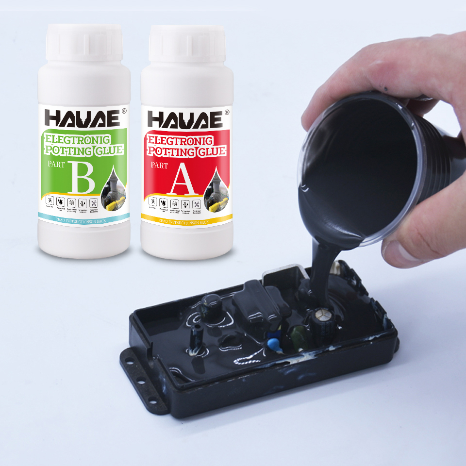 シリコーンエポキシ電子ポッティング接着剤 AB 接着剤熱伝導性難燃性絶縁防水回路基板用