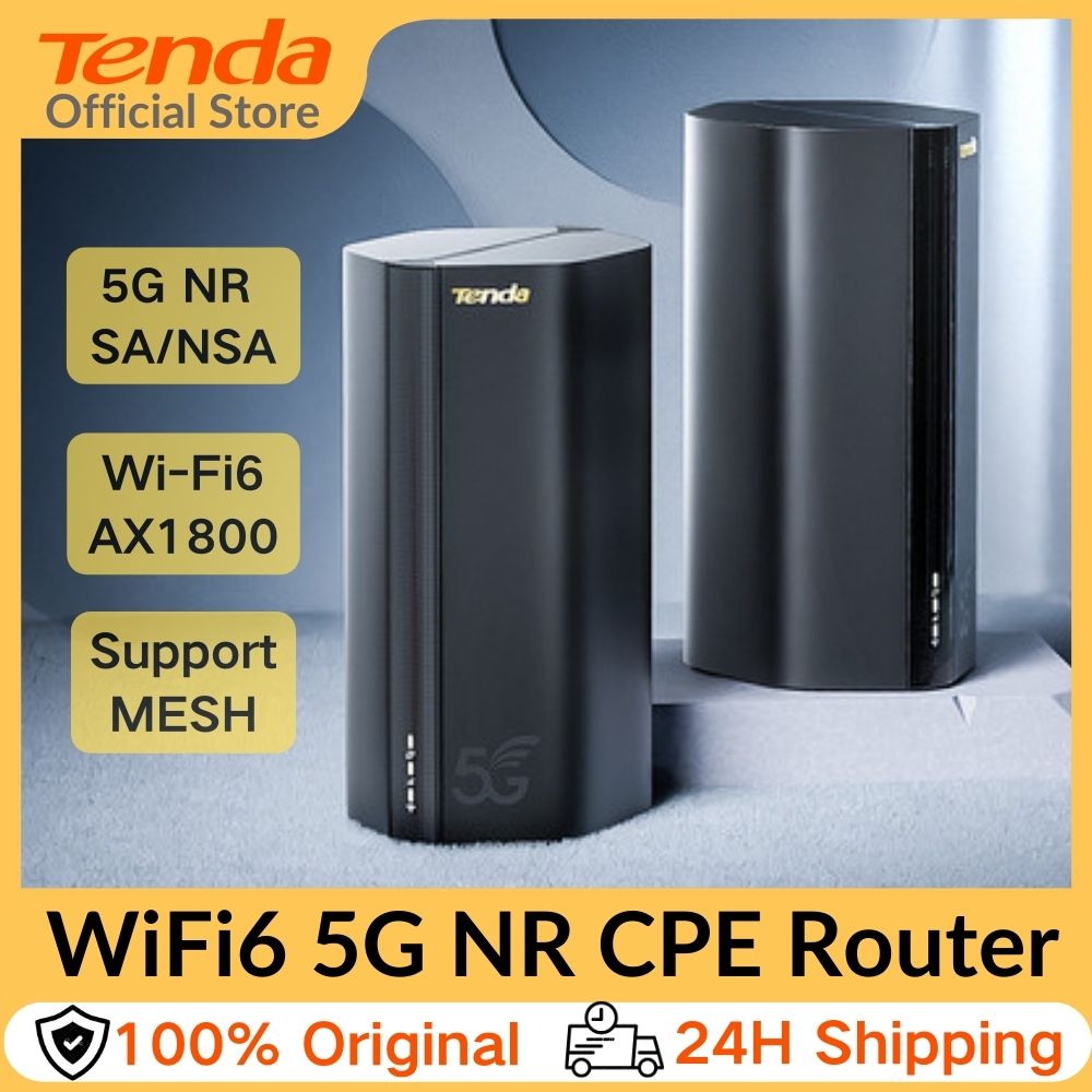 Tenda 5G SIM Wi-Fi6 ルーター AX1800 AX3000 Wi-Fi 6 ワイヤレス CPE モデム WiFi ホットスポット 5G/4G/3G マルチモード 2.4Ghz 5Ghz メッシュルーター 5g