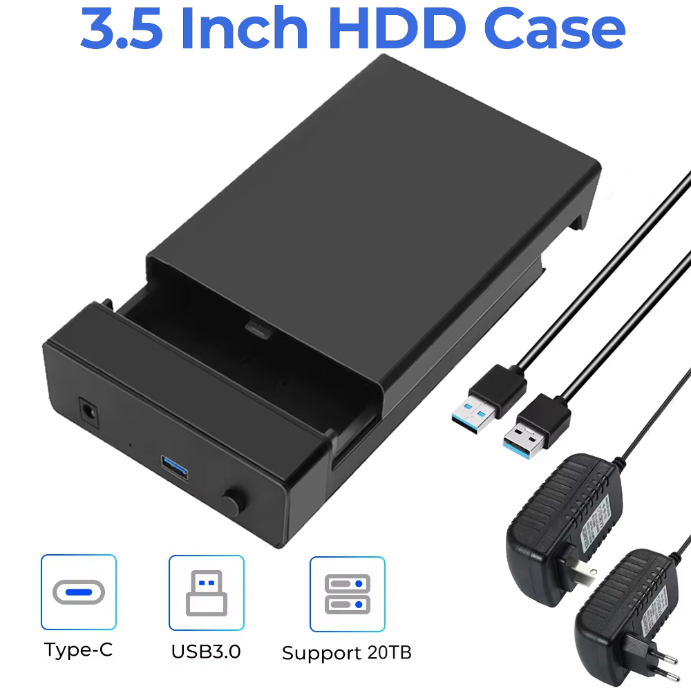 2.5 3.5 インチ HDD ケース Type-C