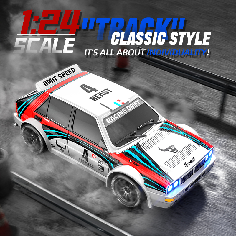 SG204 プロ 1:24 スケール四輪 2.4 グラム高速リモートコントロールカー Led ライトラジオ制御 GTR レーシングモデル少年おもちゃギフト
