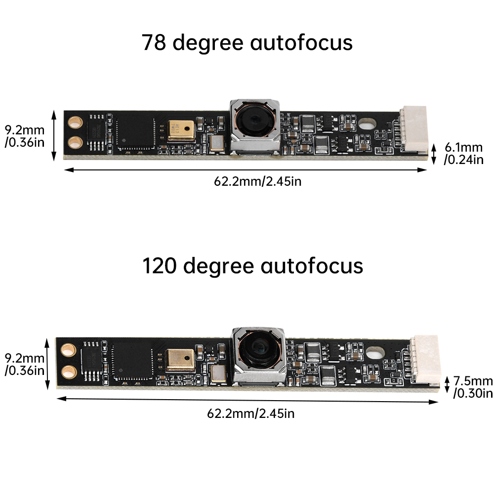 ウェブカメラ 8MP USBウェブカメラモジュール オートフォーカス 78/120度 ミニIPウェブカメラ CMOS IMX179 WINXP/XIN7/WIN8/WIN10/Linux ノートパソコン/PC用