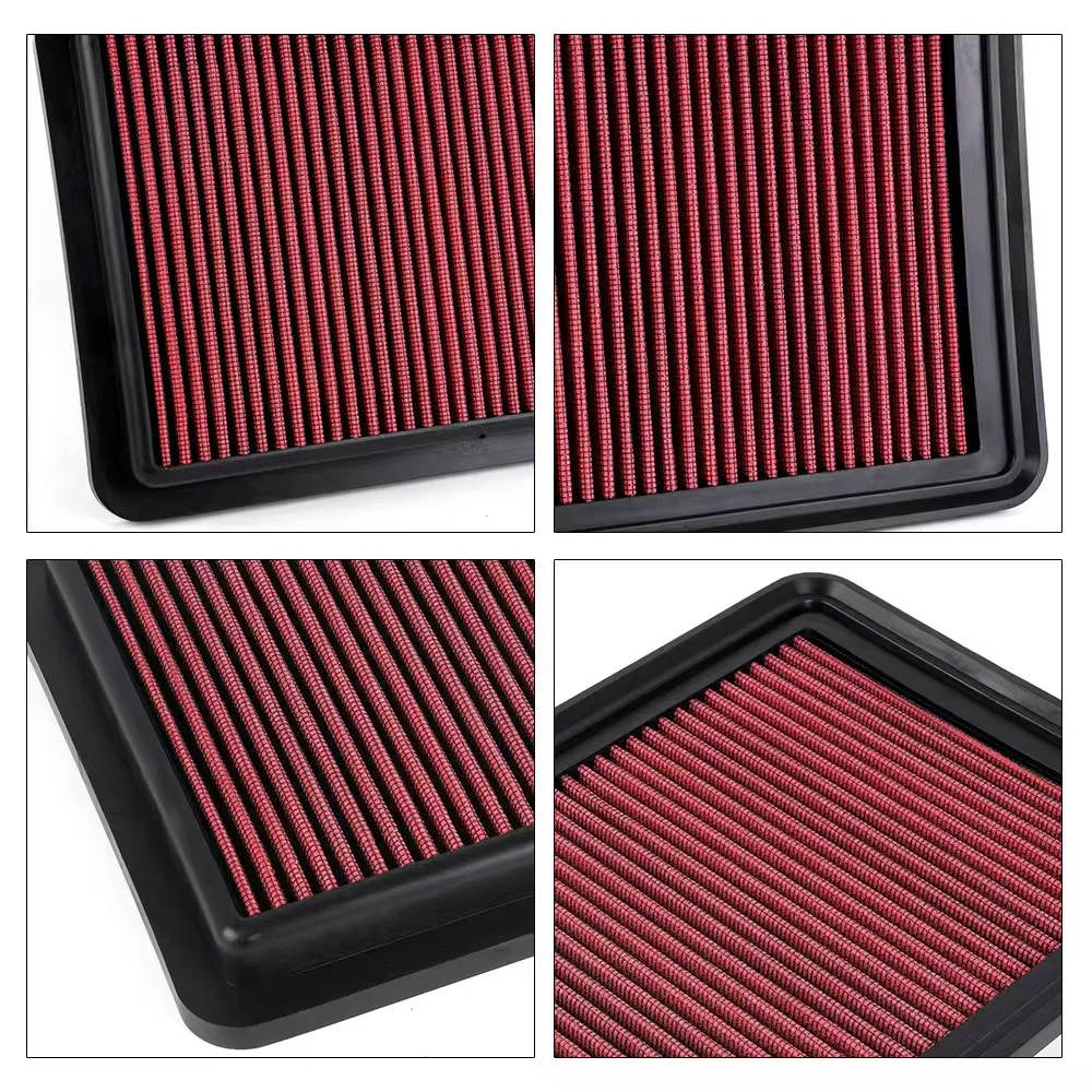 High Flow Flat Panel Air Filter OEM 33-2865 Replaces 2480 5027 Performance Washable Car Air Intake Filter Auto Modification Repl