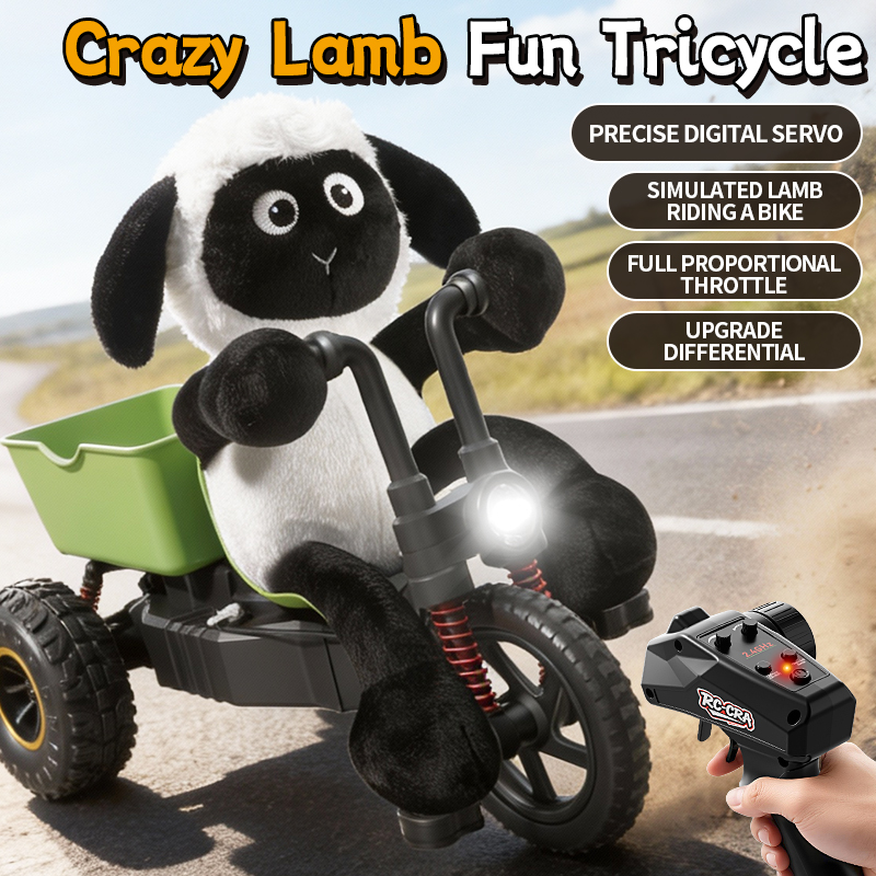 Rc ラム三輪車ドリフトスタントカー高速リモコンおもちゃ男の子誕生日ギフト 2026 新モデル