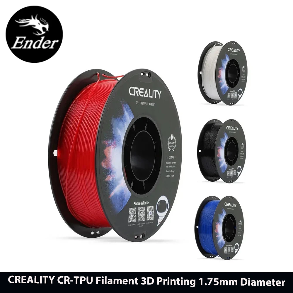 CREALITY CR-TPU フィラメント 3D 印刷 1.75 ミリメートル直径高反発軟質接着剤材料環境保護
