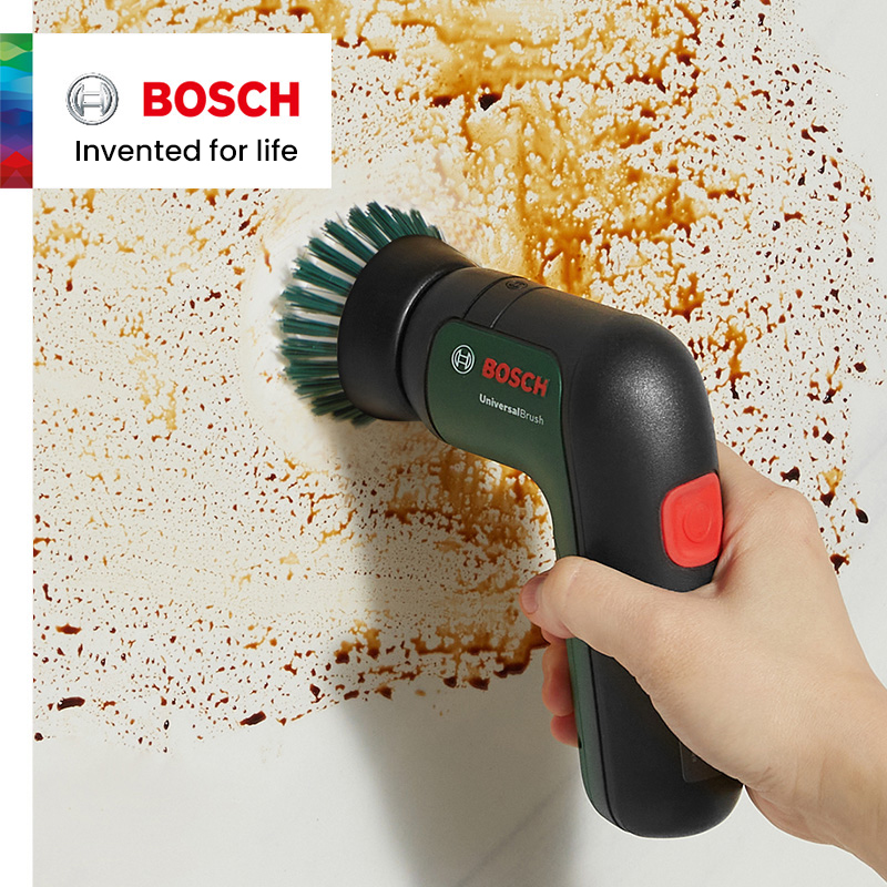ボッシュ電動クリーニングブラシ多機能家事キッチン食器洗い浴室浴槽タイルクリーニングブラシ省力