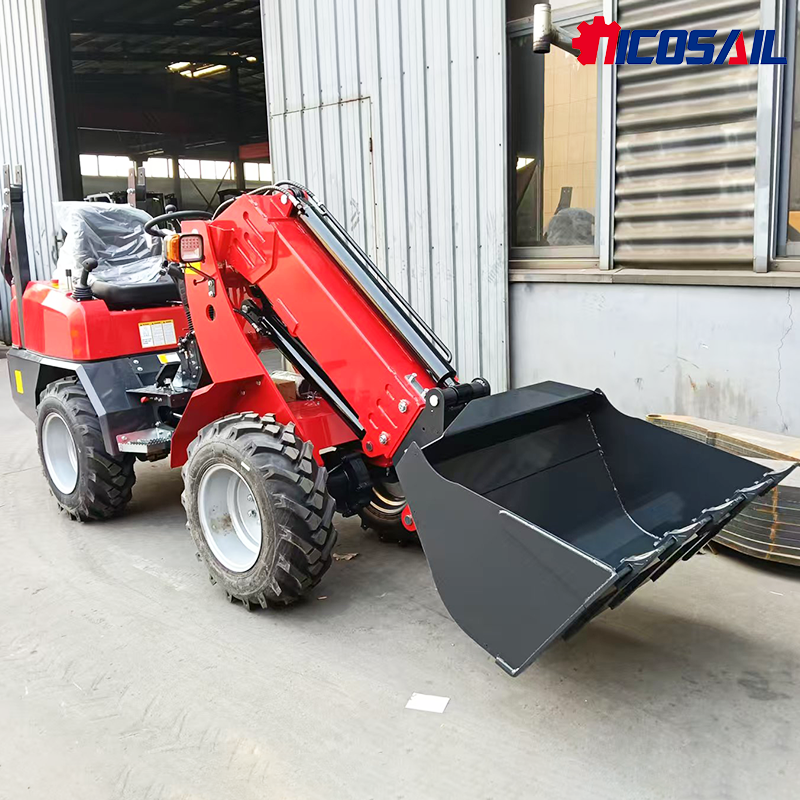 800kg 伸縮式ローダー、多用途農場用オプションエンジン