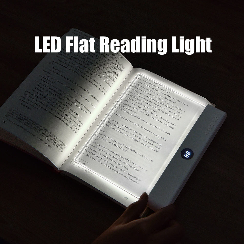 LED フラットパネルナイトビジョン読書灯目の保護読書灯 USB 充電学生夜間読書ランプブックランプ屋内
