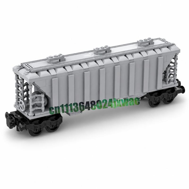 365 部品列車穀物車貨物鉄道 MOC カスタムパズル DIY アセンブリクリエイティブビルディングブロック知育玩具人気のギフト