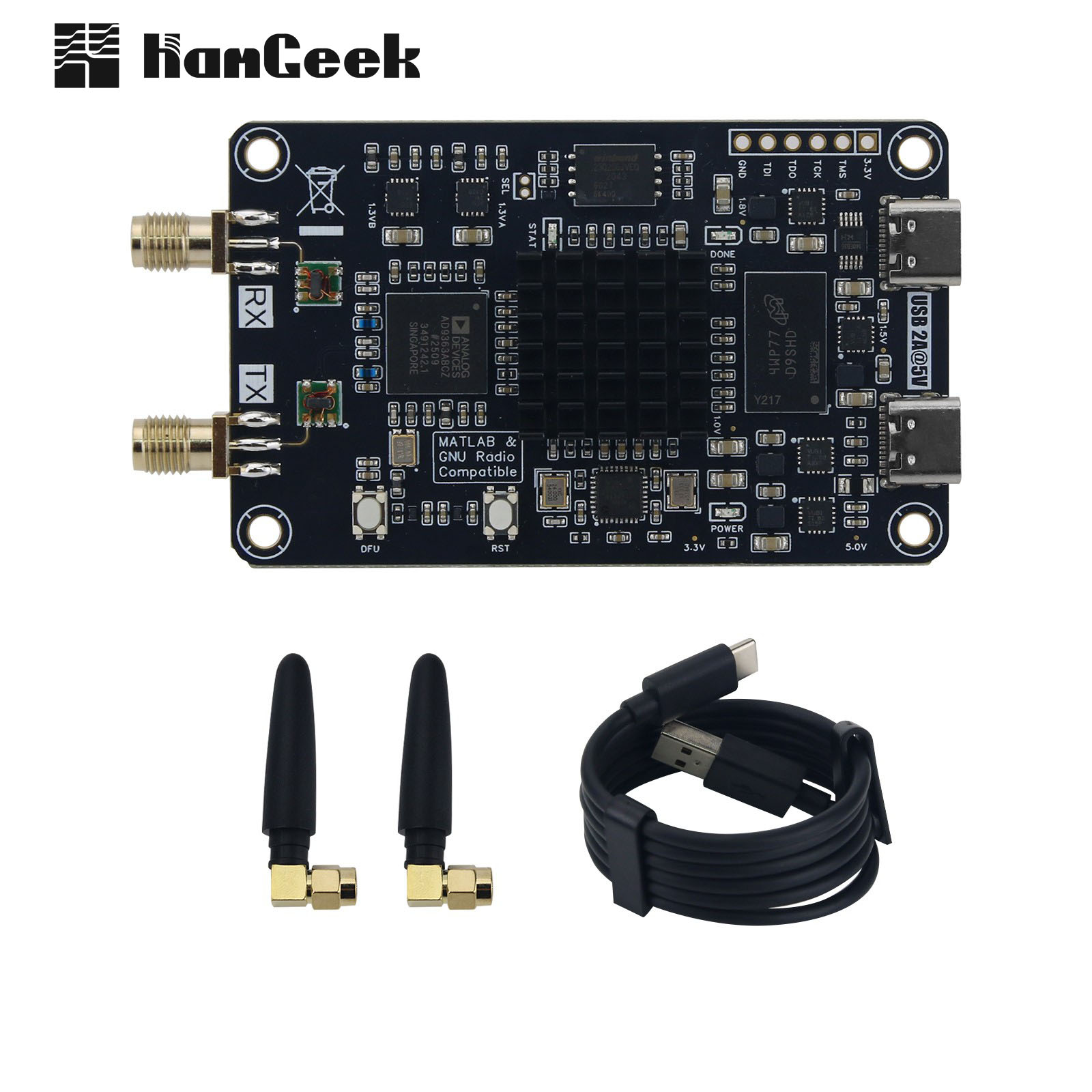 HamGeek Zynq7010 AD9363 SDR XC7Z010CLG400 AD9363ABCZ PlutoSDR Nano 用ソフトウェア無線開発ボード