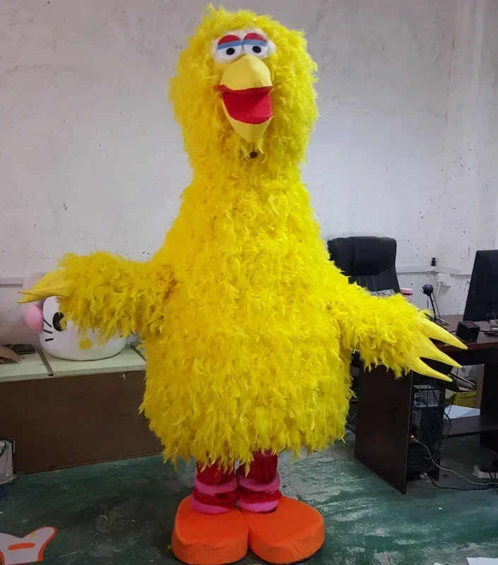 コスプレビッグイエローチキンバードマスコット大人パーティー広告イベント衣装仮装パーティーアニメステージショーサプライズ小道具