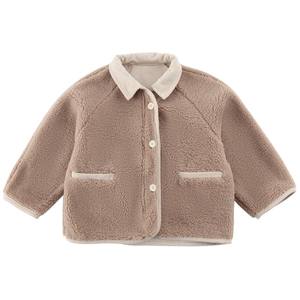 子供用冬用ジャケット　女の子用防寒服　2025年新作　子供用厚手ベビー用フリースジャケット　男の子用卸売用厚手アウター