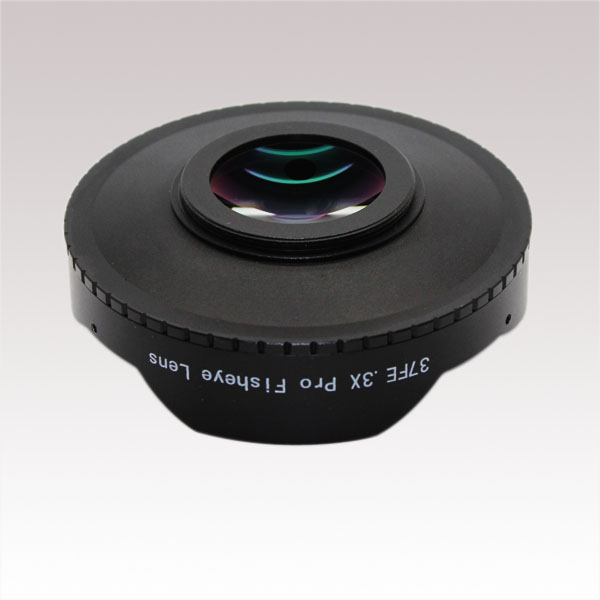 携帯電話カメラレンズ スーパー魚眼レンズ 0.3x 37mm 魚眼レンズ