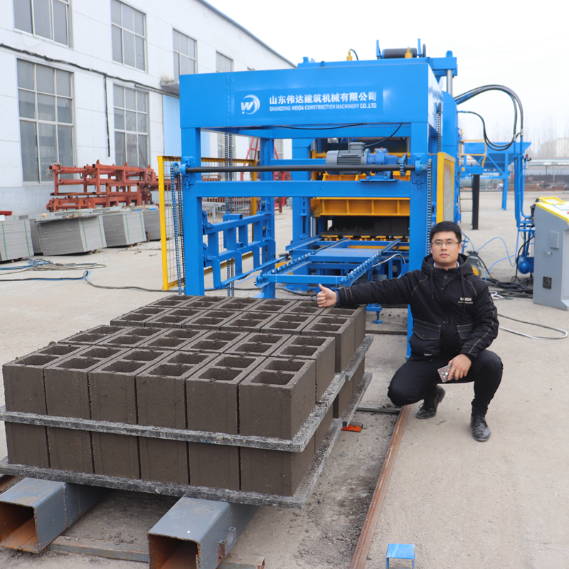 Automatic YG10-15 Concrete Fly Ash Cinder Ciment Hollow Solid Block Making Machine Brick Making Machinery Price
