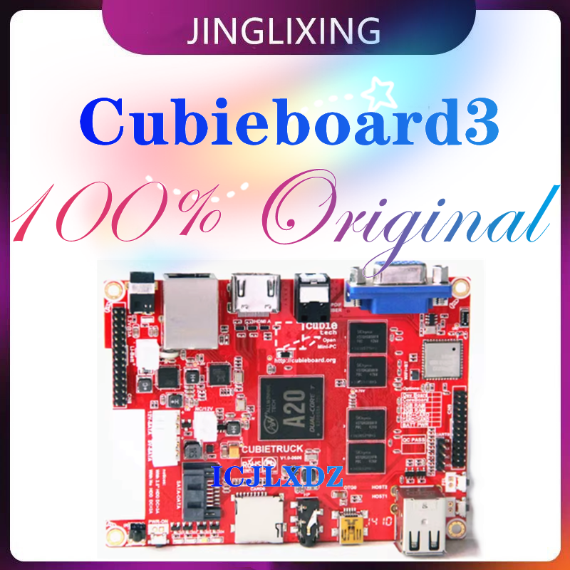 1 ピース/ロット新オリジナル Cubieboard3 デュアルコア A20 Cubietruck ベースパッケージ開発ボード在庫