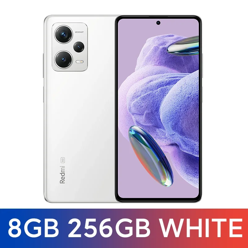 Redmi Note 12 Pro 5G グローバルバージョン 200MP OIS カメラ 120Hz 6.67" 2400x1080px FHD フロー 5000mAh 中古電話